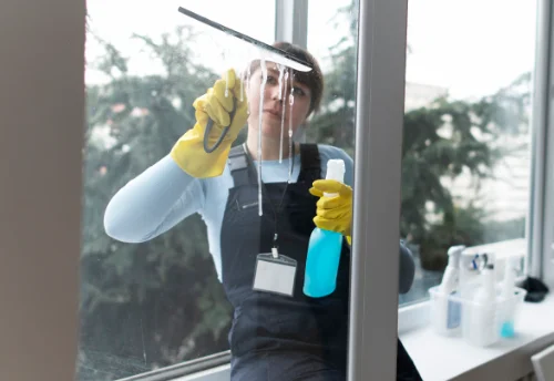 Nettoyage de vitres intérieures et extérieures à Loreux